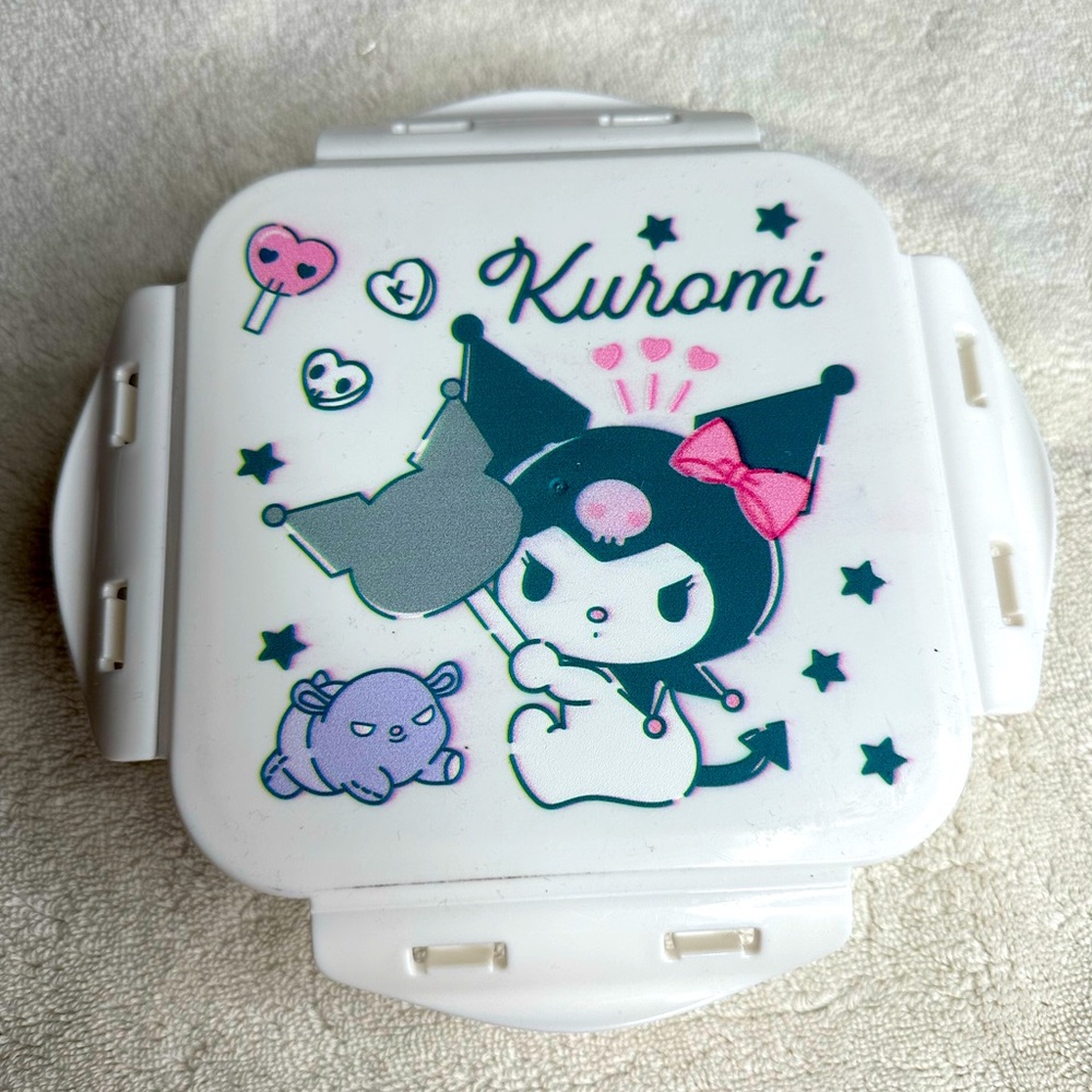 Sanrio KUROMI Lunch Sandwich Fresh Preservation Box - Picture 3 of 4